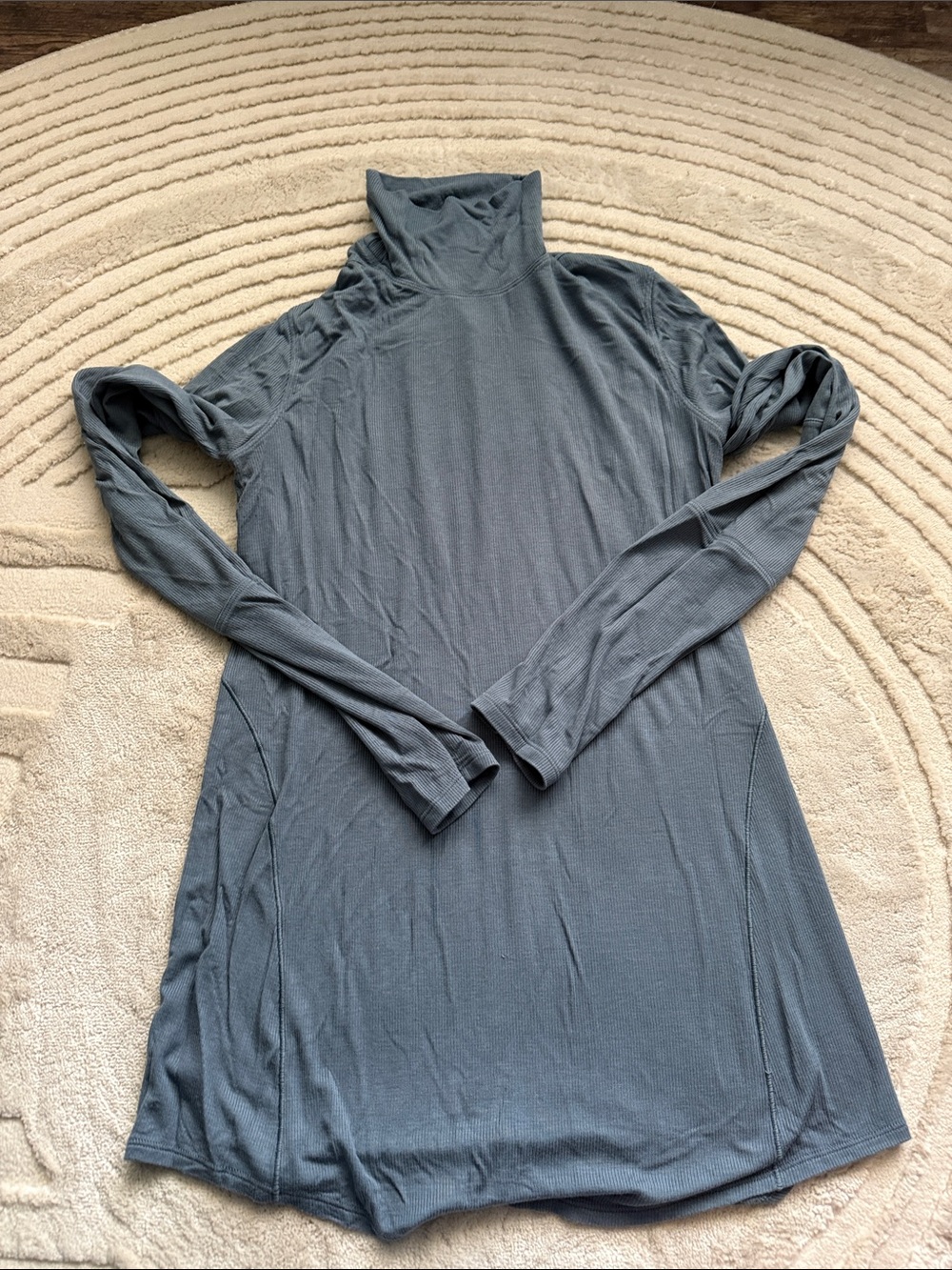 lululemon athletica Slate Blue Long Sleeve Turtleneck